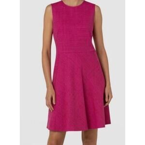 Akris Punto Mulberry Silk Dress Size 14
